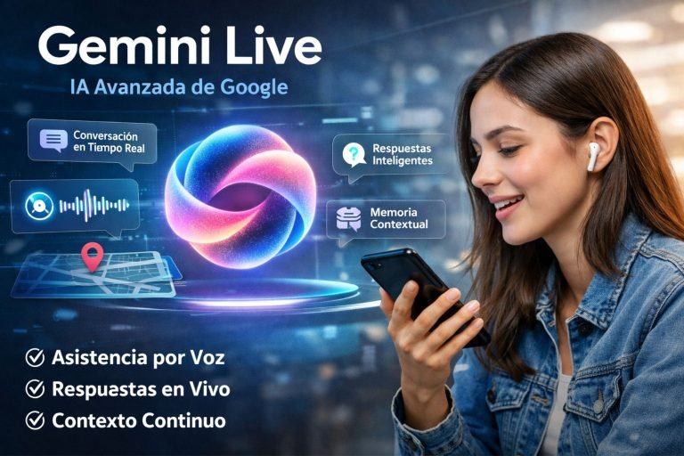 Descubre Gemini Live: el modo revolucionario de IA de Google
